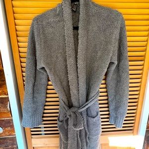 Skims Cozy Knit Short Robe set with Shorts